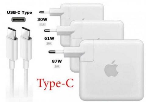 блок питания для MacВook Apple Type-C 30W / 61W / 87W
