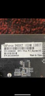 GeForce 9400GT 1024M 128BIT