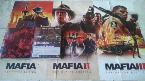 PS4/PS5 Mafia 3 части, коллекционка!Обмен,продам,Супер Цена!