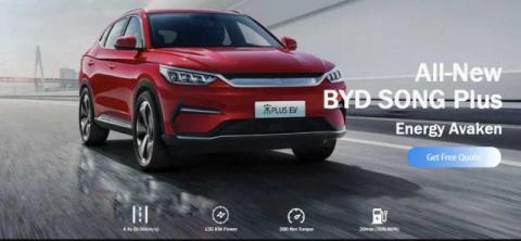 BYD SONG PLUS flagship 2022