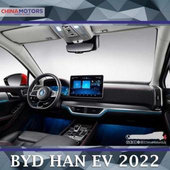 BYD Han 715 km Flagship 2022 yilning eng kop sotilgan moshinasi