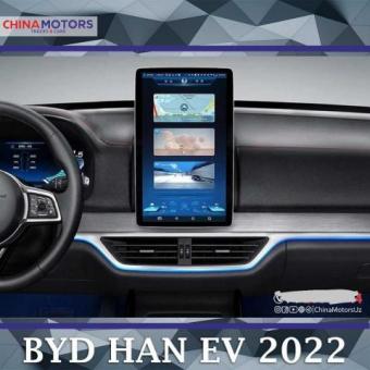 BYD Han 715 km Flagship 2022 yilning eng kop sotilgan moshinasi