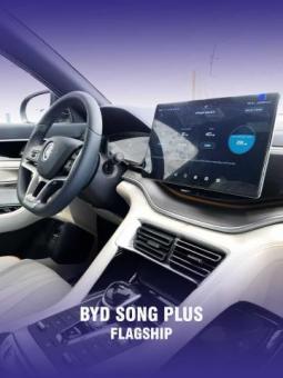 China Motorsdan BYD SONG PLUS FLAGSHIP 2022 FULL elektromobili