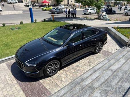 Hyundai Sonata Luxe 2022 OXFORD BLUE рассрочку без процента  В НАЛИЧИИ