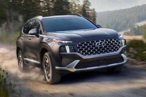 Hyundai Santa FE 2022 в наличии в рассрочку