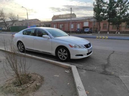 LEXUS GS 300, 2008г., Белый жемчуг, Пробег 142 000 км