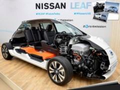 Nissan LEAF EV electrocar электрокар