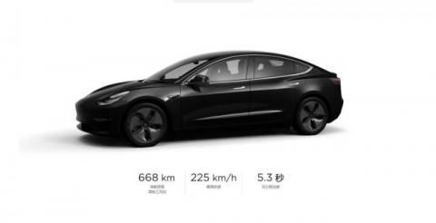 Электромобиль Tesla car_model 3 Standart э