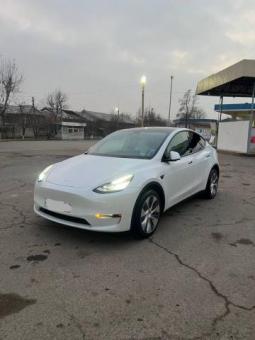 Tesla Y  dual motor. Тесла Y